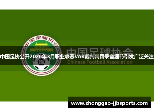 中国足协公开2026年3月职业联赛VAR裁判判罚录音细节引发广泛关注